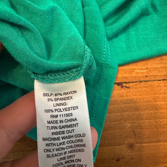 A.n.a Green Sleeveless Dress - Picture 4 of 6